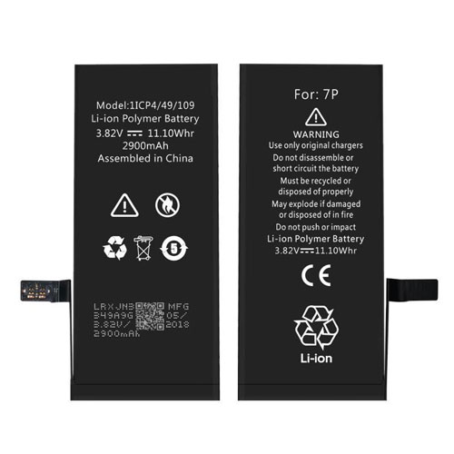 For iPhone 7 Plus Battery Replacement 2900mAh