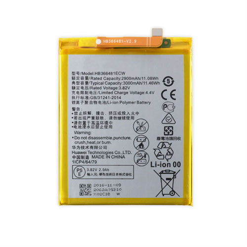 For Huawei HB366481ECW P9 P10 Lite P Smart P8 Lite P20 Lite Y6 Smart Y7 Honor 8 Lite Battery Replacement