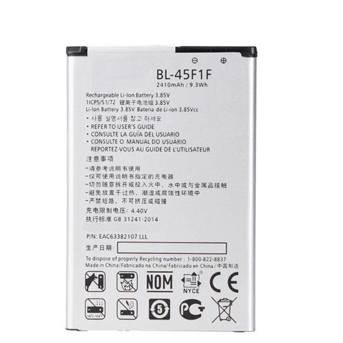 For LG MS210 Battery Replacement BL 45F1F