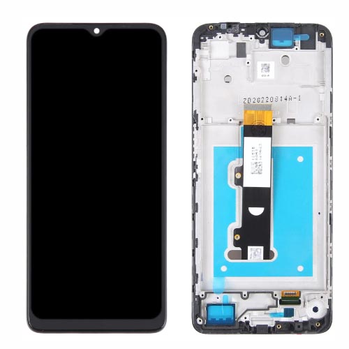 For Motorola E22 LCD Screen Replacement with Touch With Frame