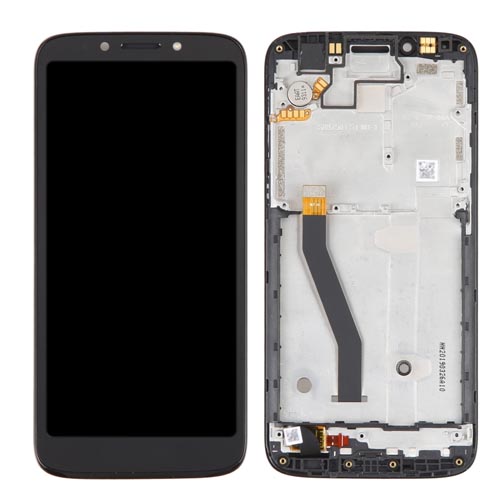 For Motorola E5 Play go LCD Screen Replacement with Touch With Frame