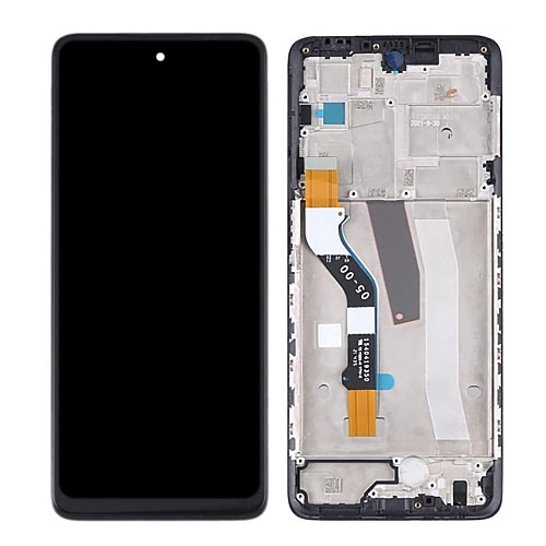 For Motorola G51 5G LCD Screen Replacement with Touch With Frame