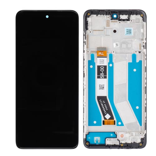 For Motorola G73 LCD Screen Replacement with Touch With Frame