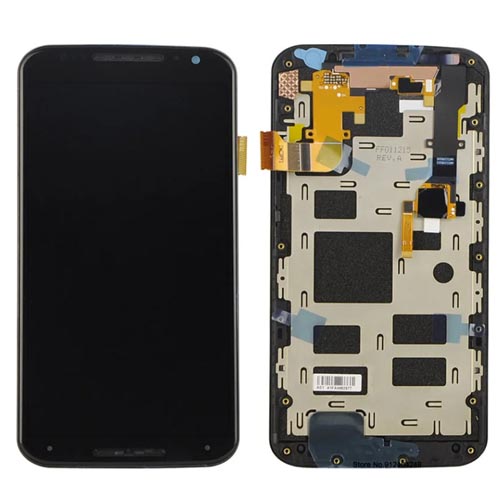 For Motorola X2 LCD Screen Replacement with Touch With Frame