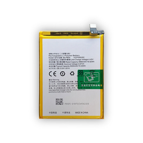 For OPPO BLP805 Battery Replacement for A53 2020 A32 A54