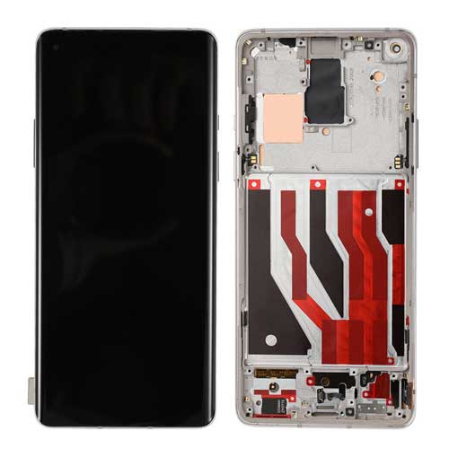 For OnePlus 8 LCD Screen Replacement With Frame