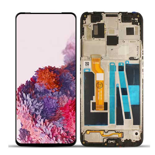 Für Oppo F11 Pro LCD-Bildschirm-Ersatz mit Rahmen