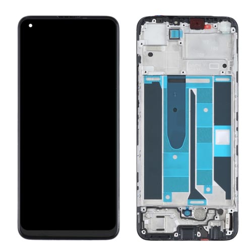 For Oppo Realme 8 4G LCD Screen Replacement with Touch With Frame