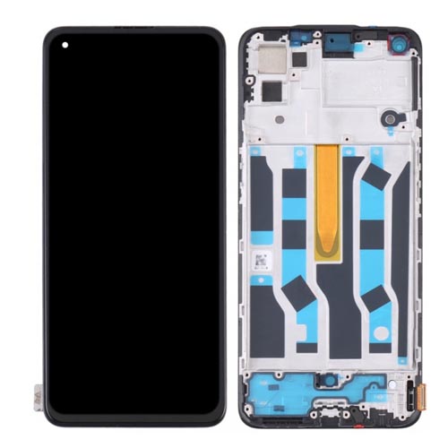 For Oppo Reno5 4G LCD Screen Replacement with Touch With Frame