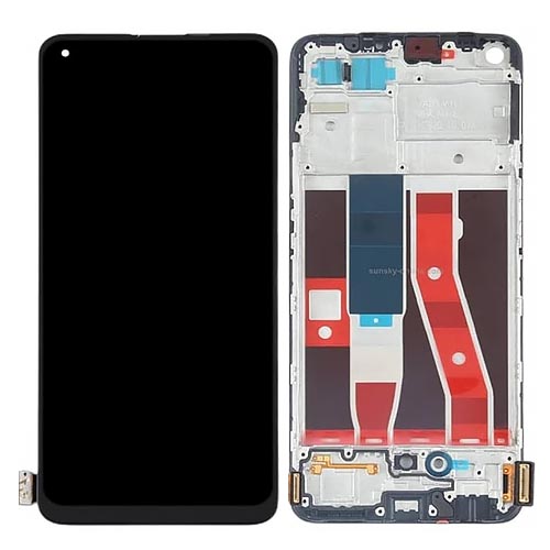 For Oppo Reno5 Lite LCD Screen Replacement with Touch With Frame