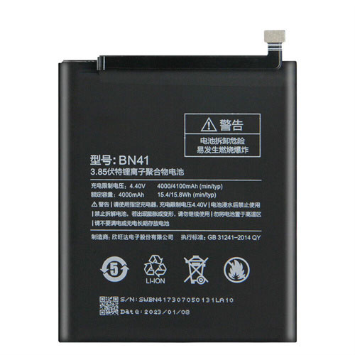 For Redmi Note 4 Battery Replacement BN41