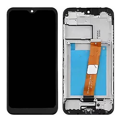 For Samsung A01F LCD Screen Replacement with Touch With Frame