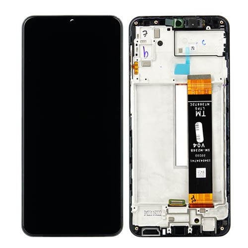 For Samsung M23 5G LCD Screen Replacement with Touch With Frame flex M236B