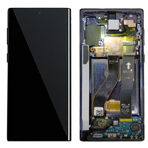 For Samsung Note 10 LCD Screen Replacement with Touch With Frame