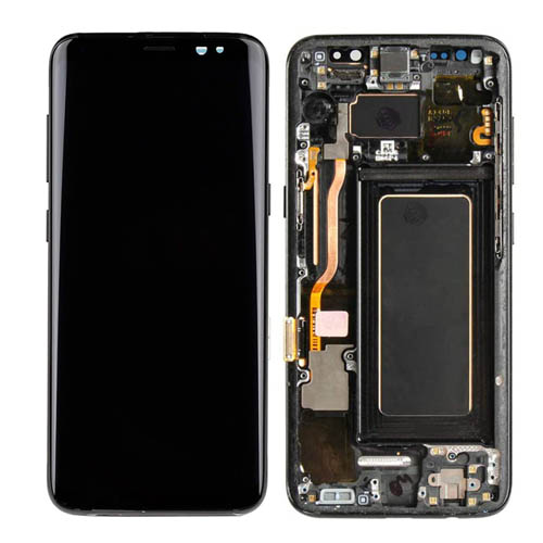 For Samsung S8 LCD Screen Replacement with Touch With Frame