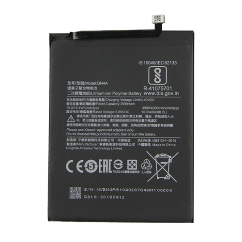 Pour Xiaomi Redmi Note 7 Note 7 Pro Remplacement de la batterie BN4A