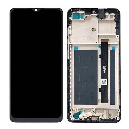 For ZTE A52 LCD Screen Replacement with Touch With Frame