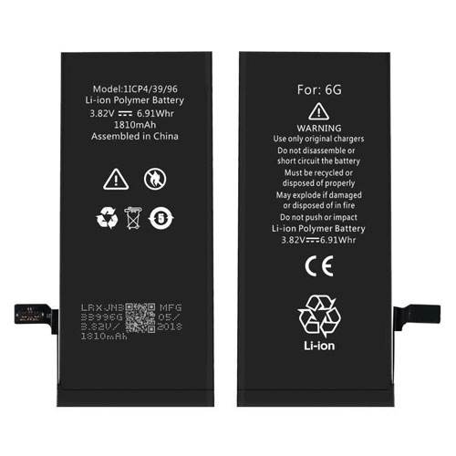 For iPhone 6 Battery Replacement 1810mAh