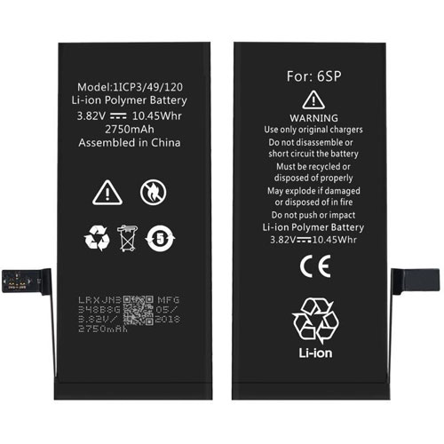 For iPhone 6S Plus Battery Replacement 2750mAh